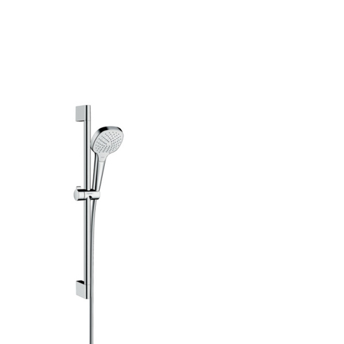 Hansgrohe Croma Select E Duschsystem - Chrom/Weiß für Elegante Duscherlebnisse