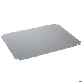 Verzinkte Stahl Montageplatte H400 x B300 mm - Chassisplatte