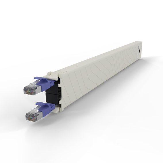 PATCHBOX CONEX8STPVI 0,8 m Cat6a U/FTP Netzwerkkabel - Violett - STP