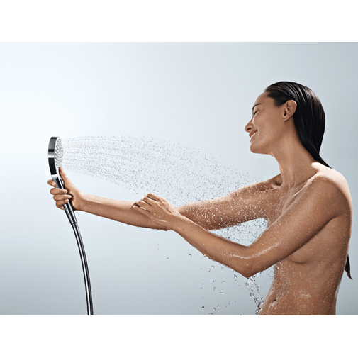 Hansgrohe Croma Select S Handbrause – Chrom/Weiß Hansgrohe Croma Select S Handbrause – Chrom/Weiß