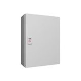 KX E-Box Abzweigdose - Stahlblech, 300x400x155 mm, mit Montageplatte und Tür