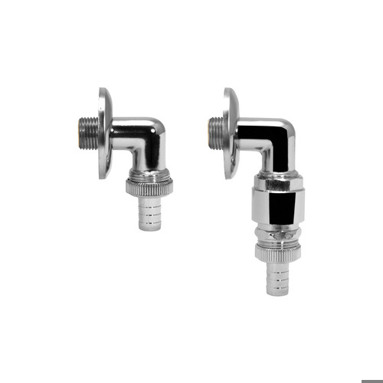 Wandanschlussbogen 90° 1/2" x 3/4" mit Rohrbelüfter ASW - Art. #114994