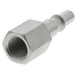 Staubli Edelstahl Schnellkupplung G1/4 Buchse mit ISO C6 Gewinde | Fluid Connectors