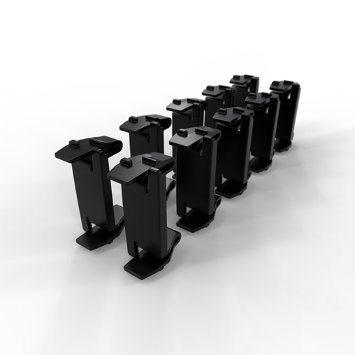PATCHBOX PBXBLIND Rack Zubehör - Blindverschlussplatte für Patchkabel Kabelbox