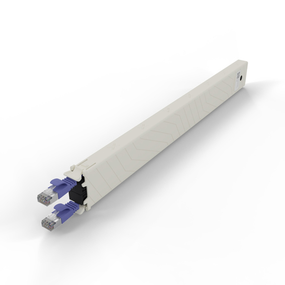 PATCHBOX CONEX8STPVI 0,8 m Cat6a U/FTP Netzwerkkabel - Violett - STP