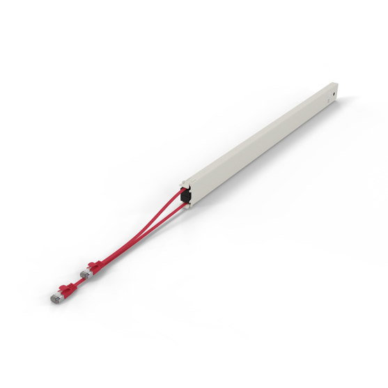 PATCHBOX Cone 46 STPRD - 2,5 m Cat6a U/FTP Netzwerkkabel in Rot (STP)