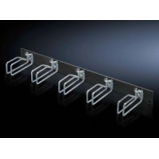 Rangierpanel 1 HE - HxT: 43x55 mm - RAL 9005 | Ideal für Rangierbügel