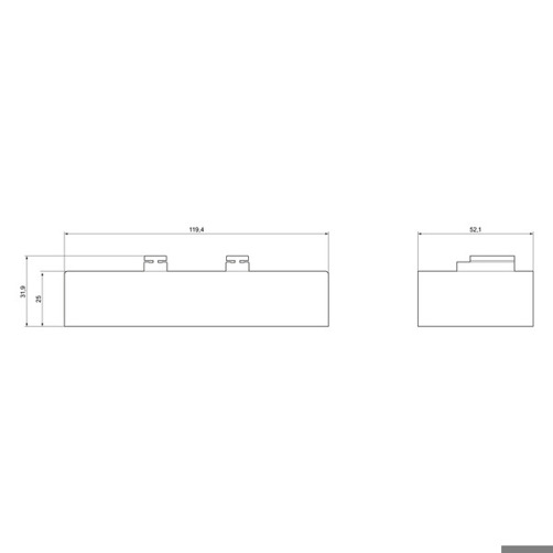 Klemmenabdeckung für Schütz Bgr.S6 – 3RT1.5 | Rahmenklemmenabdeckung Klemmenabdeckung für Schütz Bgr.S6 – 3RT1.5 | Rahmenklemmenabdeckung
