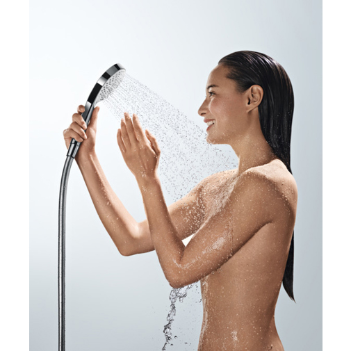 Hansgrohe Croma Select S Handbrause – Chrom/Weiß Hansgrohe Croma Select S Handbrause – Chrom/Weiß