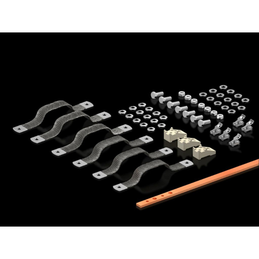VX IT Potenzialausgleich-Set Plus - Erdungsset für Schrankhöhe ab 1800 mm