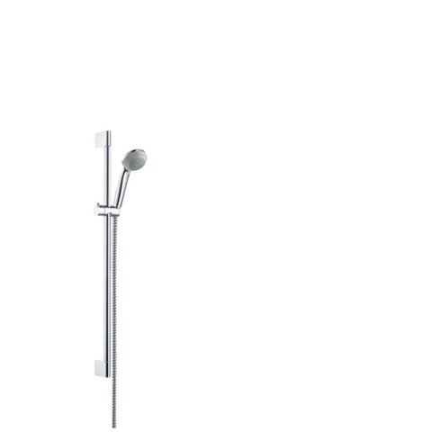 Hansgrohe Crometta 85 Duschsystem - Elegantes Chrom Duschpaneel für ultimative Duscheerfahrung
