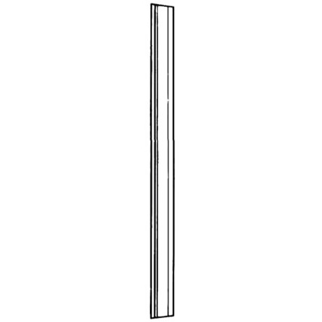 Striebel ZX75 Schottwand BH5 - Trennwand für Schaltschrank, H=1400mm, 2CPX039075R9999